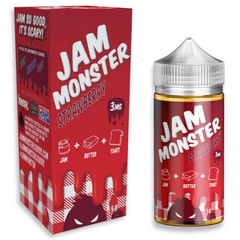 Jam Monster - Strawberry 100ml