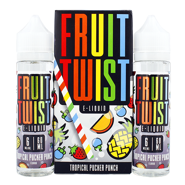 Fruit Twist - Tropical Pucker Punch 120ml