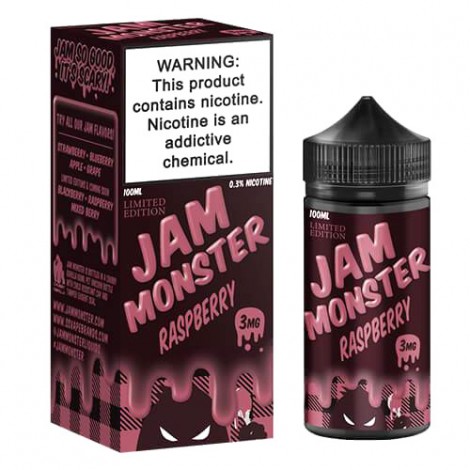 Jam Monster - Raspberry 100ml (Limited Edition)