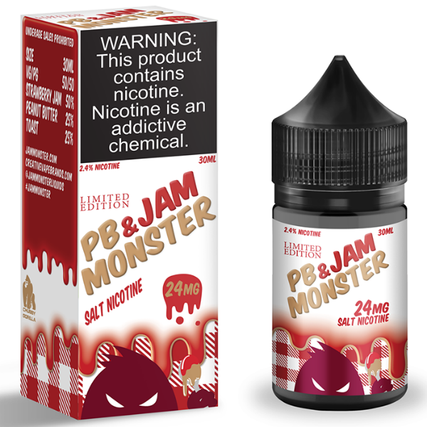 Jam Monster Salt - PB & Jam Strawberry 30ml