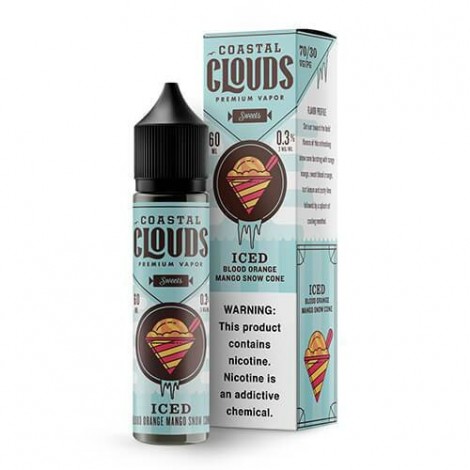 Coastal Clouds - Iced Blood Orange Mango Snow Cone 60ml