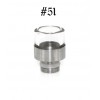 Wide Bore Glass Drip Tip