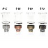 Wide Bore Glass Drip Tip