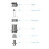 eGo One CLR Head (Rebuildable) 5 Pack