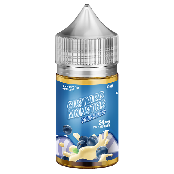 Custard Monster Salt - Blueberry 30ml