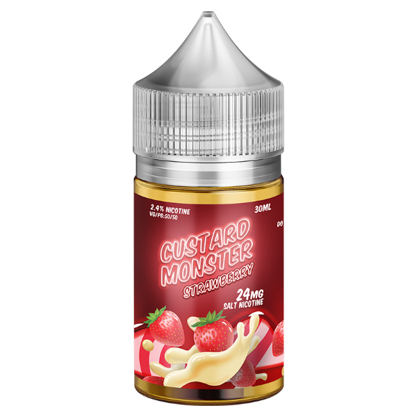 Custard Monster Salt - Strawberry 30ml