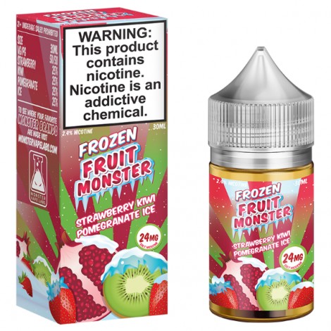 Frozen Fruit Monster Salt - Strawberry Kiwi Pomegranate Ice 30ml