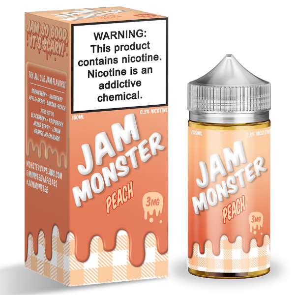 Jam Monster - Peach 100ml