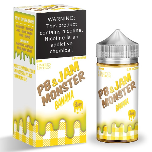 Jam Monster - PB & Jam Banana 100ml