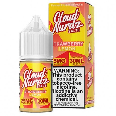 Cloud Nurdz Salts - Strawberry Lemon 30ml