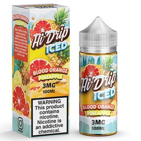 Hi Drip - Iced Blood Orange Pineapple 100ml