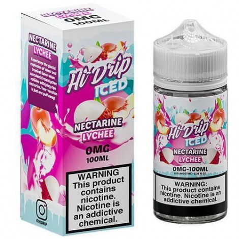 Hi Drip - Iced Nectarine Lychee 100ml